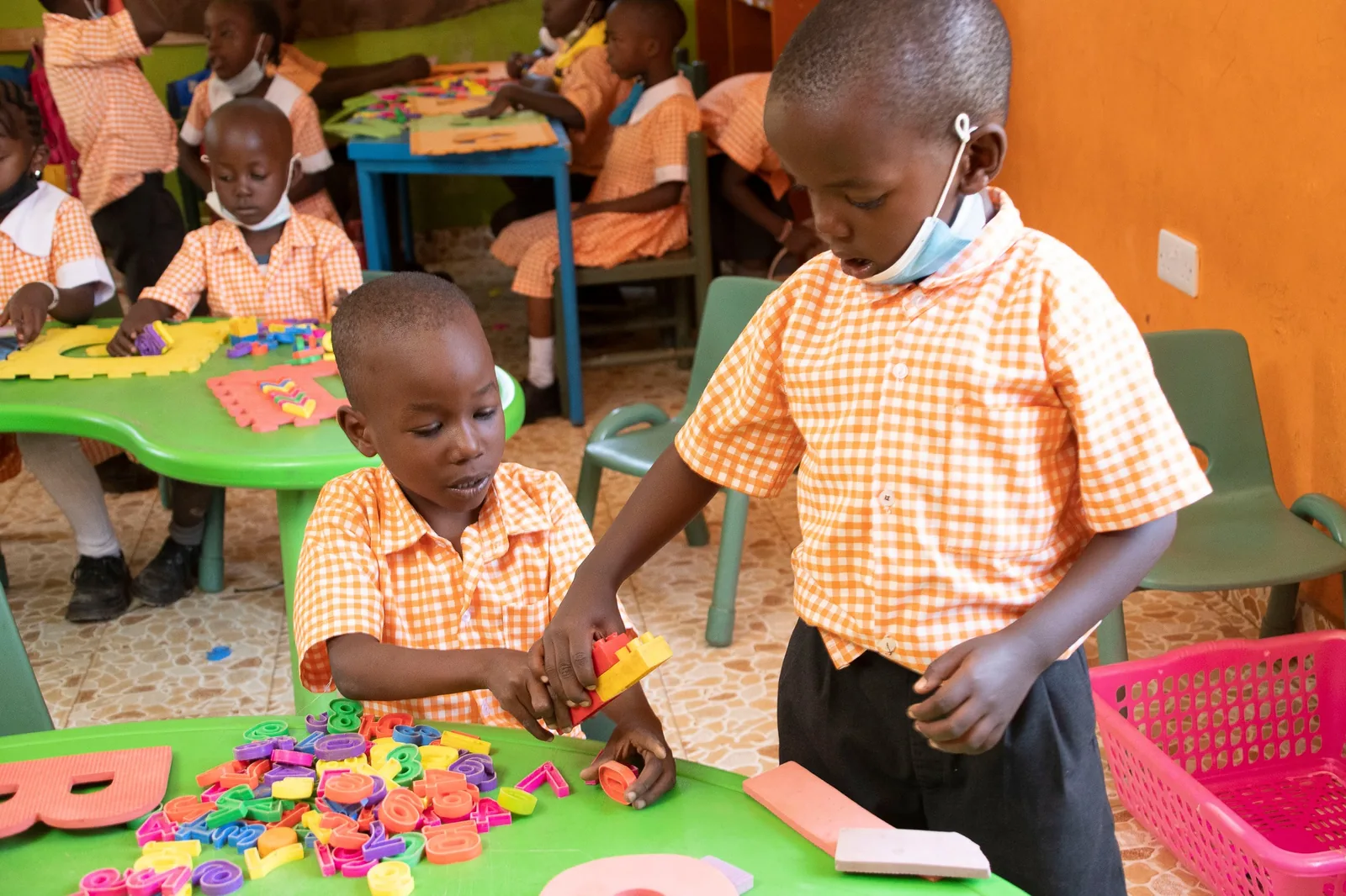 Learning together at NewDawn School